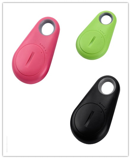 Mini Bluetooth-spårare i vattendroppe-design. Håll koll på nycklar, väskor eller husdjur via mobilen. Larm vid avstånd, räckvidd upp till 10 m. Fungerar även som kamerafjärr. Upp till 6 mån standby. CR2032-batteri ingår. Finns i flera färger.